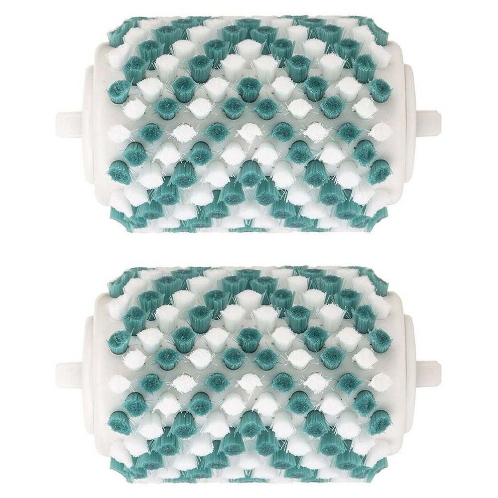 Set of 2 Scholl Velvet Smooth Dry Skin Exfoliation Replacement Roller Heads
